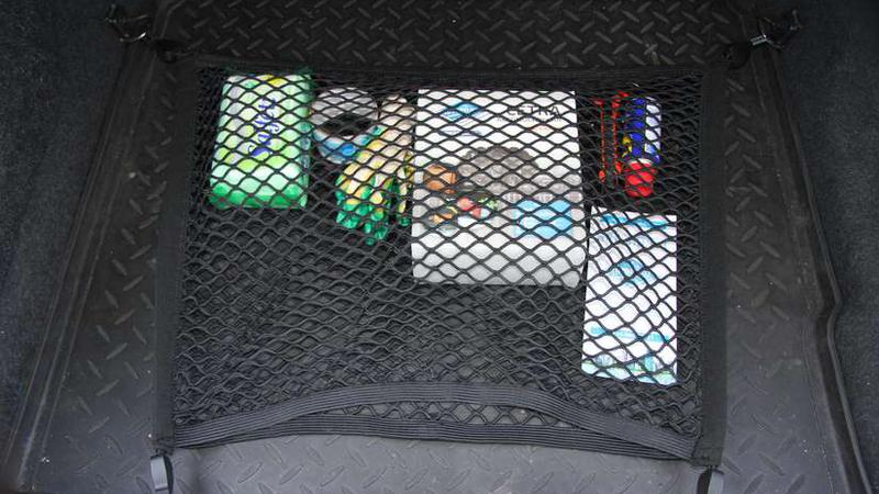 Сетка-карман напольная двойная в багажник автомобиля 60х45